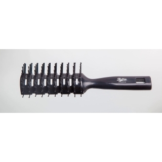 Щетка Ставвер рыбья кость черная туннельная 9 ряд