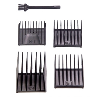 Набор насадок для машинки 4шт. и щеточка Набор насадок для машинки 4шт. и щеточка