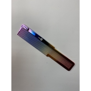 Расческа пластик рабочая для уклакди 23*2.5/3cm, радужная Расческа пластик рабочая для уклакди 23*2.5/3cm, радужная