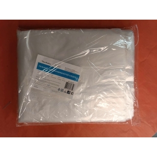 Пеньюар прозрачный Чистовье из полиэтилена, 160х100 см, прозрачный, 50 шт/уп.