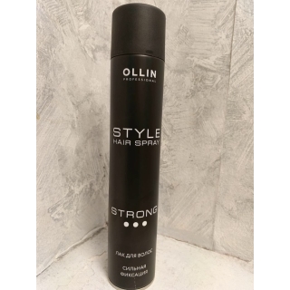 Лак для волос Ollin Styile Hair Spray Strong 500мл.