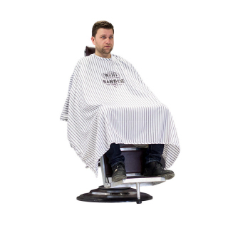 Пеньюар для барберов в полоску Wahl Barber Cape Pinstripes