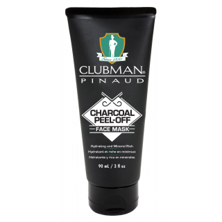  Очищающая черная маска для лица на основе угля, 90 мл. Clubman Charcoal Peel-Off Face Mask