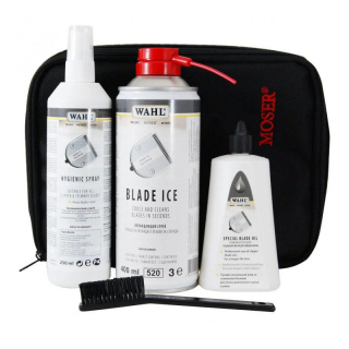 Набор для ухода за ножами машинок для стрижки MOSER Blade Care Set 