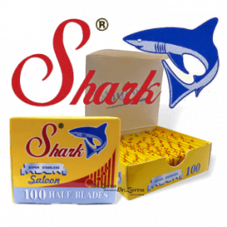 Односторонние лезвия Shark Saloon Super Stainless Blades 10 Boxes of 100 SH.100