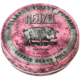 Помада для волос Reuzel Pink Grease Heavy Hold, 113 