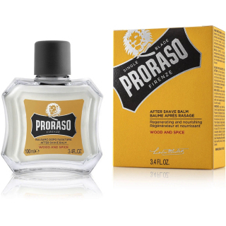 Бальзам после бритья Proraso Wood and Spice Древесина и специи,100 мл.